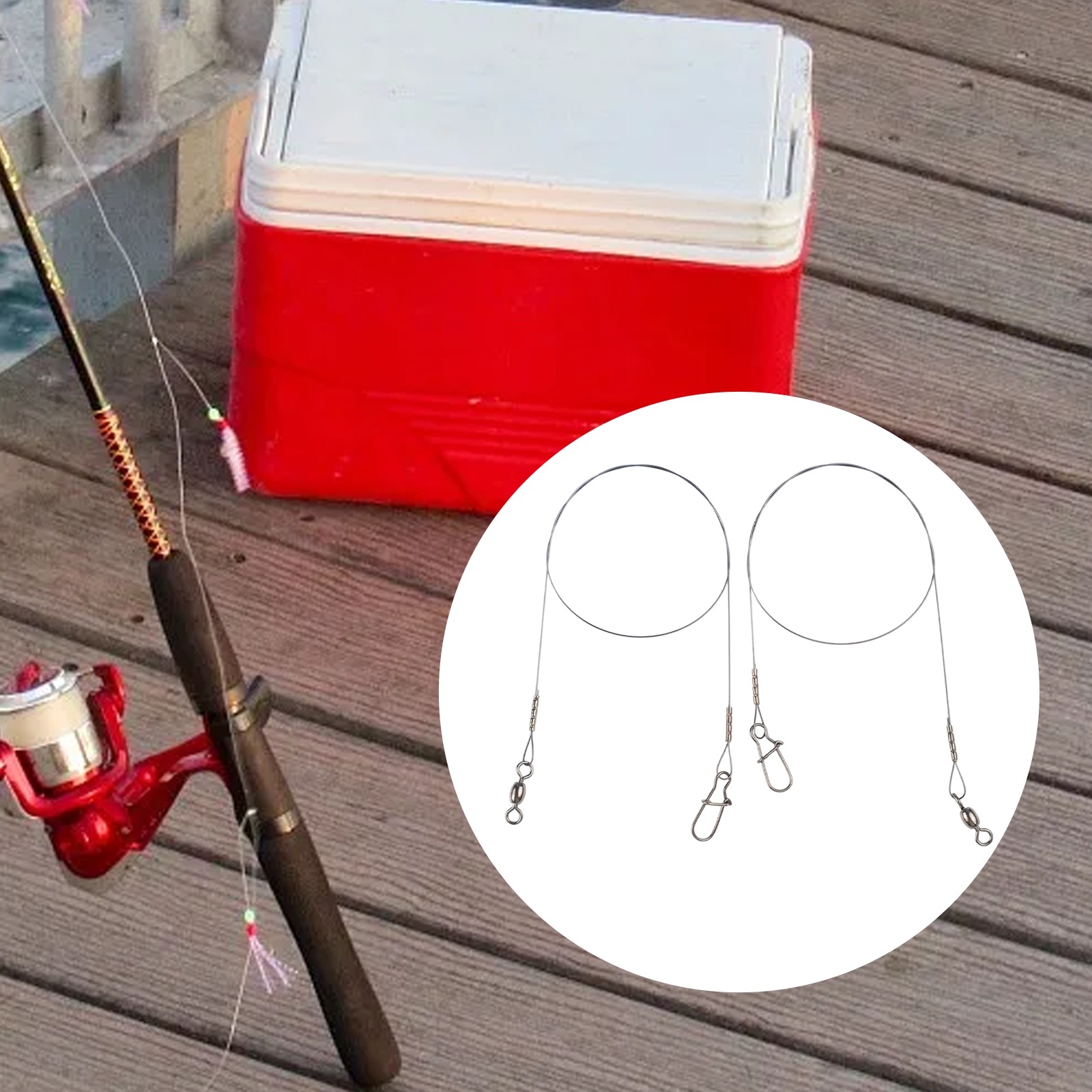 Fishing Line Winder - 2pc linha líder de fio de