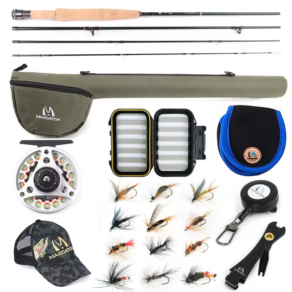 Fishing Line Box - MAXIMUMCATCH Ultralite/V-light 6ft-7.6ft 2/3wt Vara de