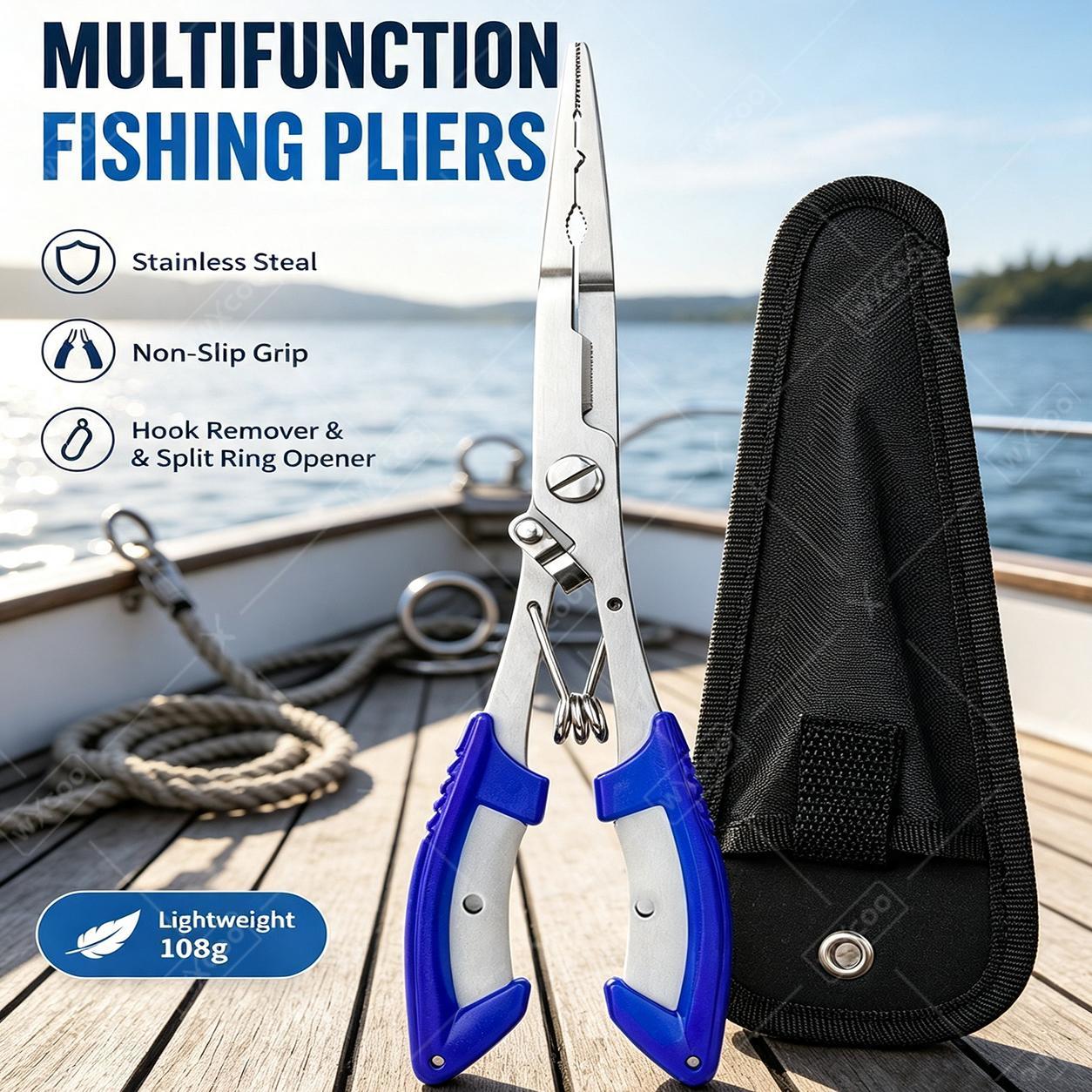 Saltwater Line - Kit de Ferramentas de Pesca Multifuncional