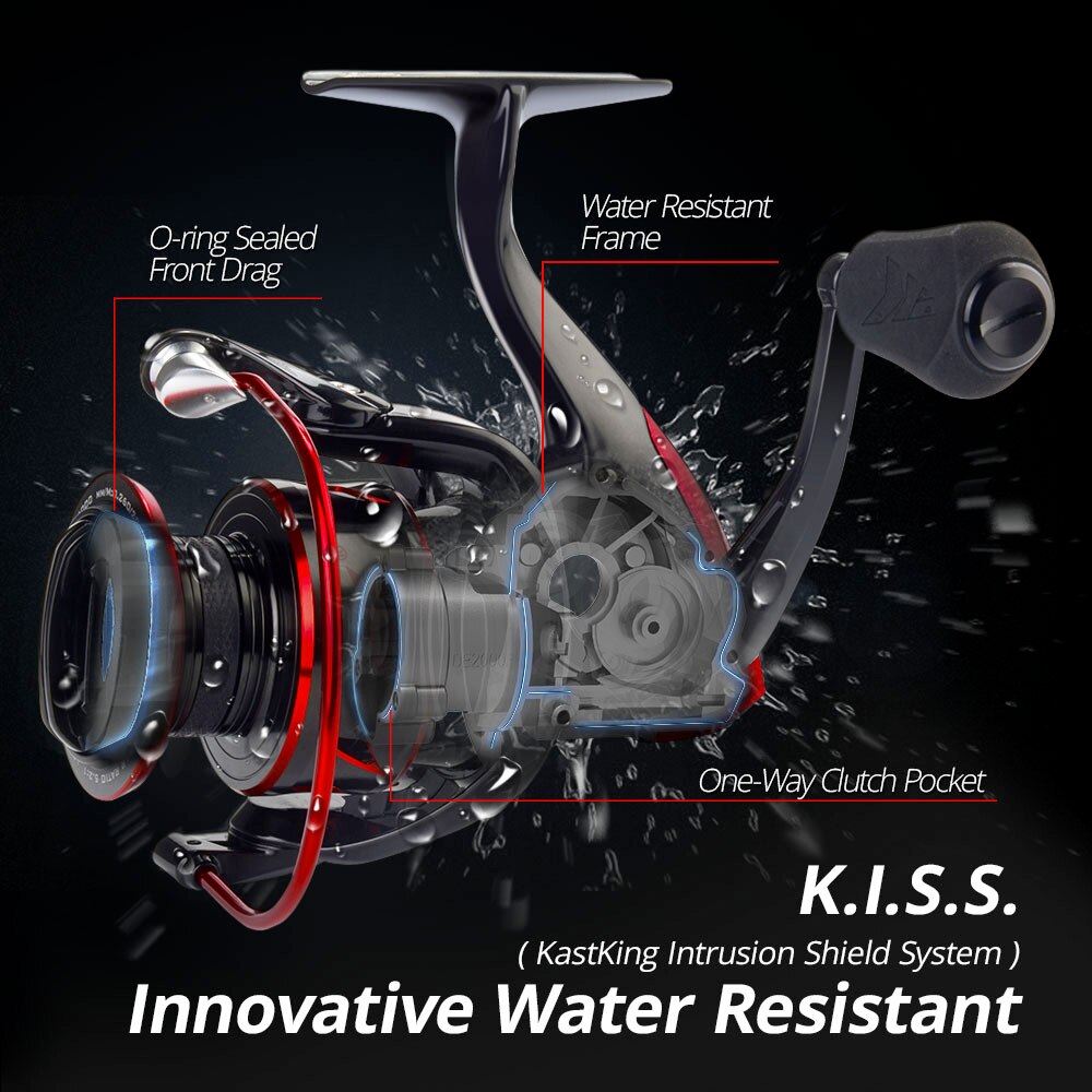 Kastking sharky iii rolamentos - Kastking Reel Zephyr avaliação e preço