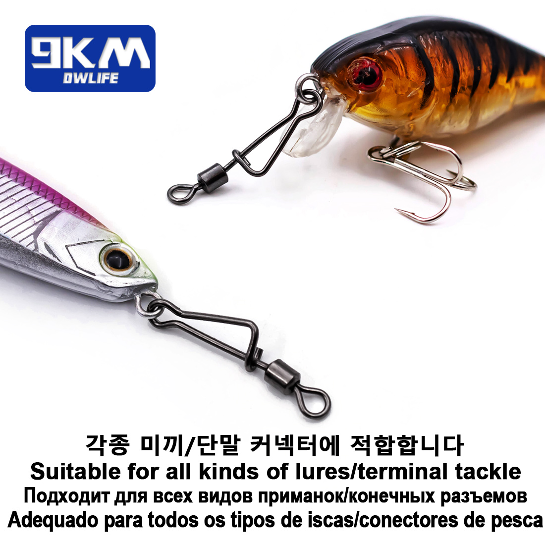 9KM Girador de Barril com Snap - Monofilament Line avaliação e preço